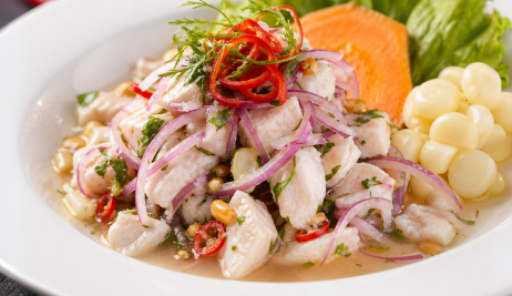 Ceviche platter